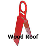 HINGED ROOF ANCHOR (WOOD ONLY)