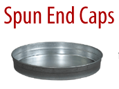 Galv Spiral Plugs/End Caps