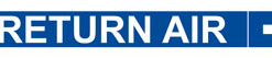 RETURN AIR STICKER 2X10