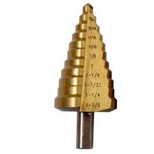 STEP BIT   1/4"-3/4"