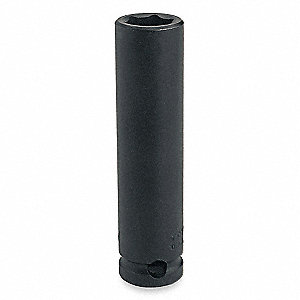 9/16 DEEP WELL SOCKET (1/2 DRIVE)