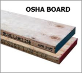 OSHA BOARD PLANK 8" x 16'