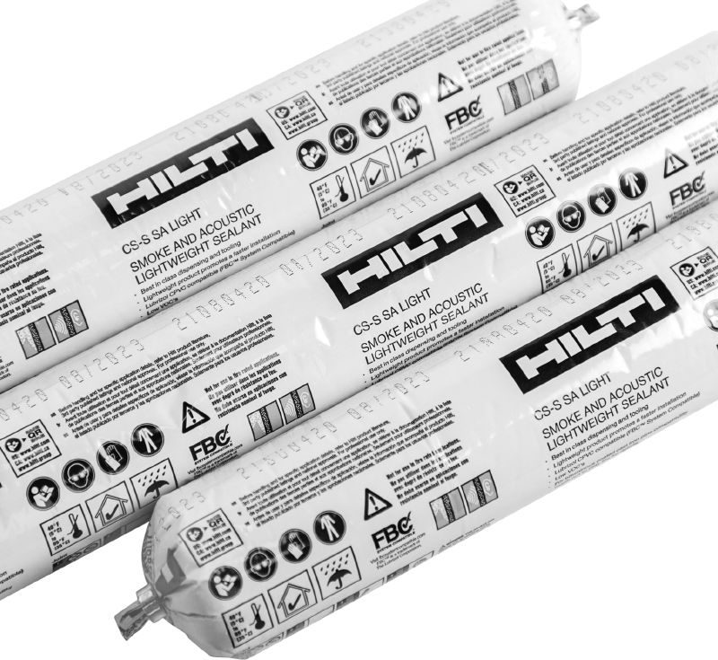 HILTI CS-S SA LIGHT SMOKE/ACOUSTIC SEALANT (SOLD IN CASE QTY)